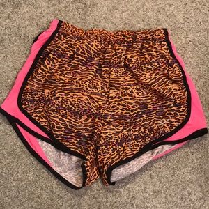Cheetah print Nike shorts